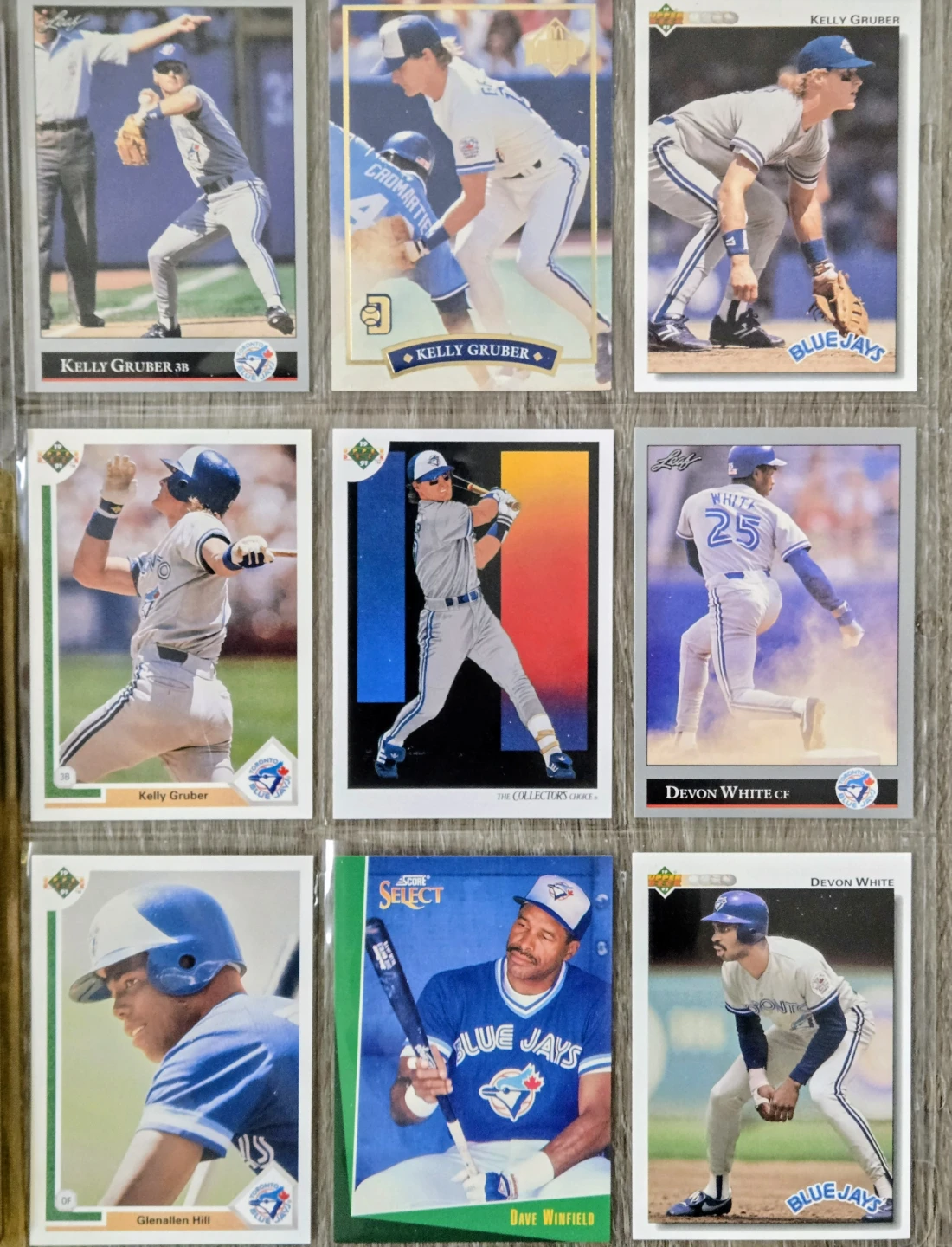1980/90 NRMT-MT Tor. Blue Jays Cards & Alomar Beckett - photo 5
