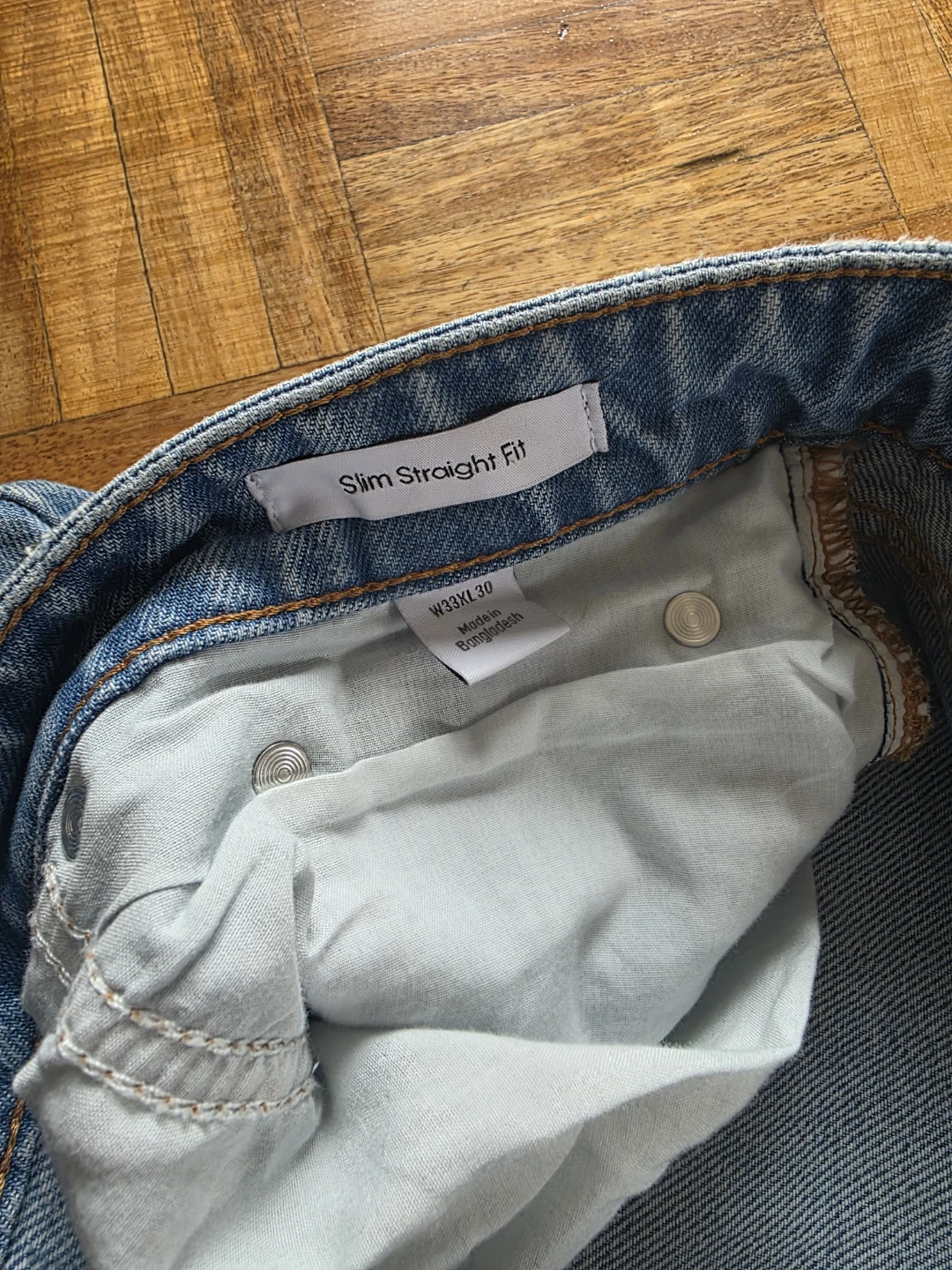 Calvin Klein Slim Straight Fit Jeans - photo 3