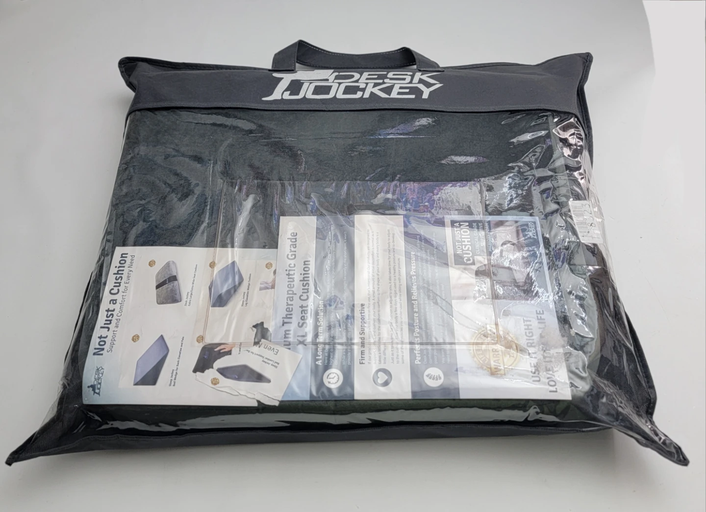 Desk Jockey XL Seat Cushion Memory Foam Ergonomic Orthopedic - photo 2