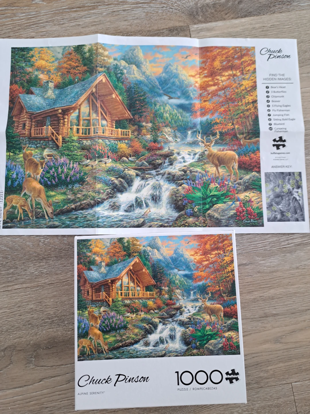 Chuck Pinson Alpine Serenity 1000 Piece Jigsaw Puzzle - photo 3