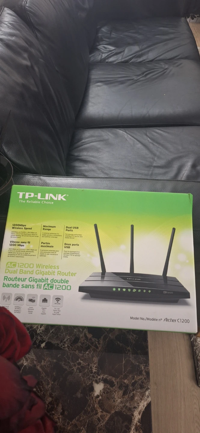 TP-Link Archer C1200 AC1200 Wireless Dual Band Gigabit Router