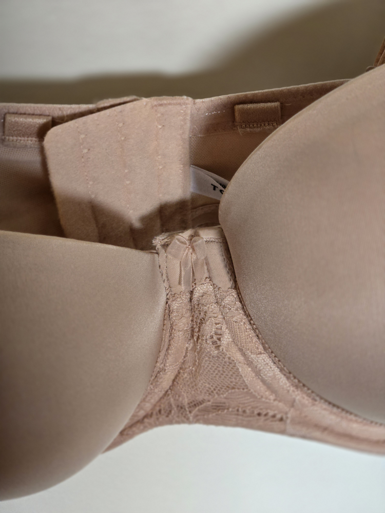 Torrid Curvy, Pushup Strapless Bra 40C in Nude - photo 2