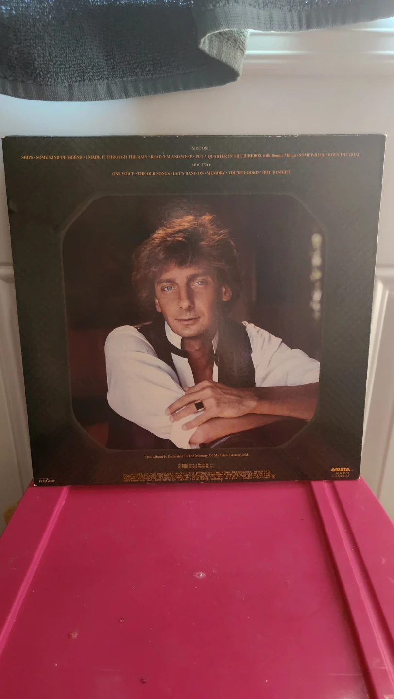 Barry Manilow Greatest Hits Vol. II Vinyl Record - photo 2