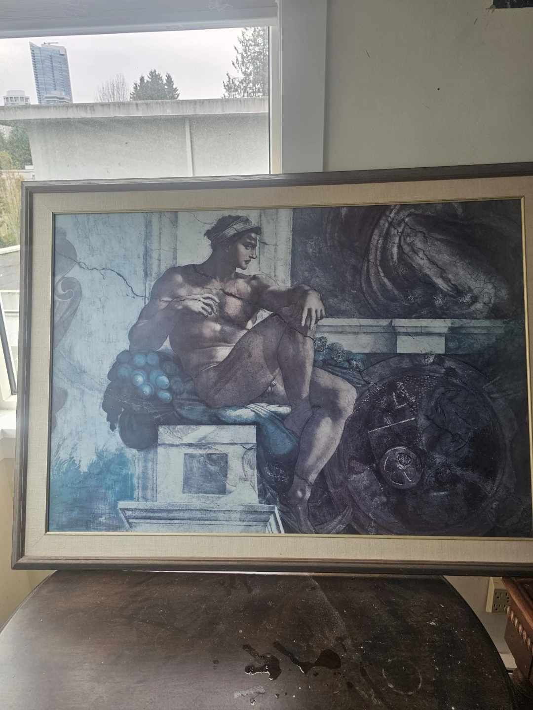 Framed Art Print of Classical Figure - photo 2