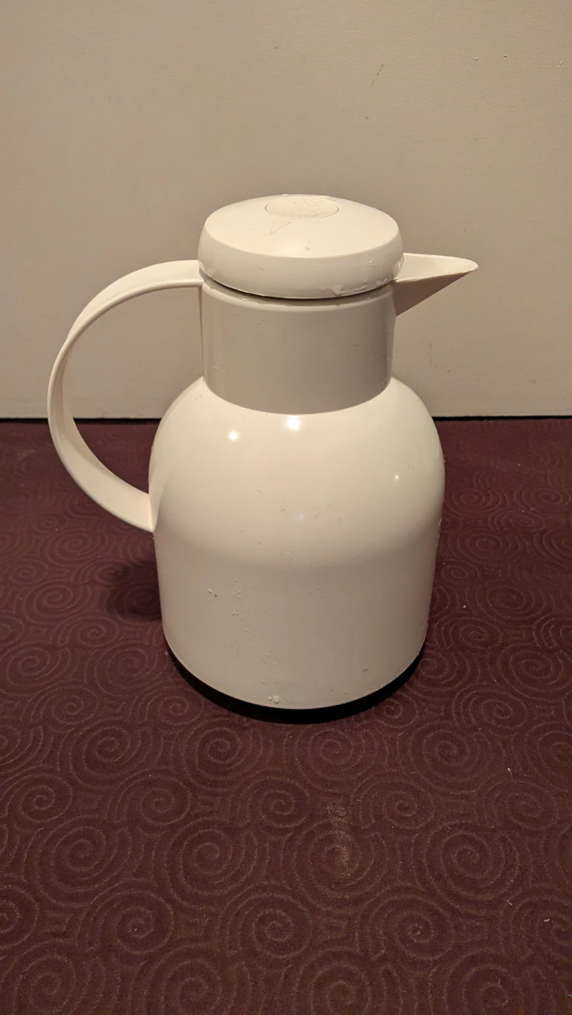 Emsa Samba Glass Lined Thermal Carafe - White