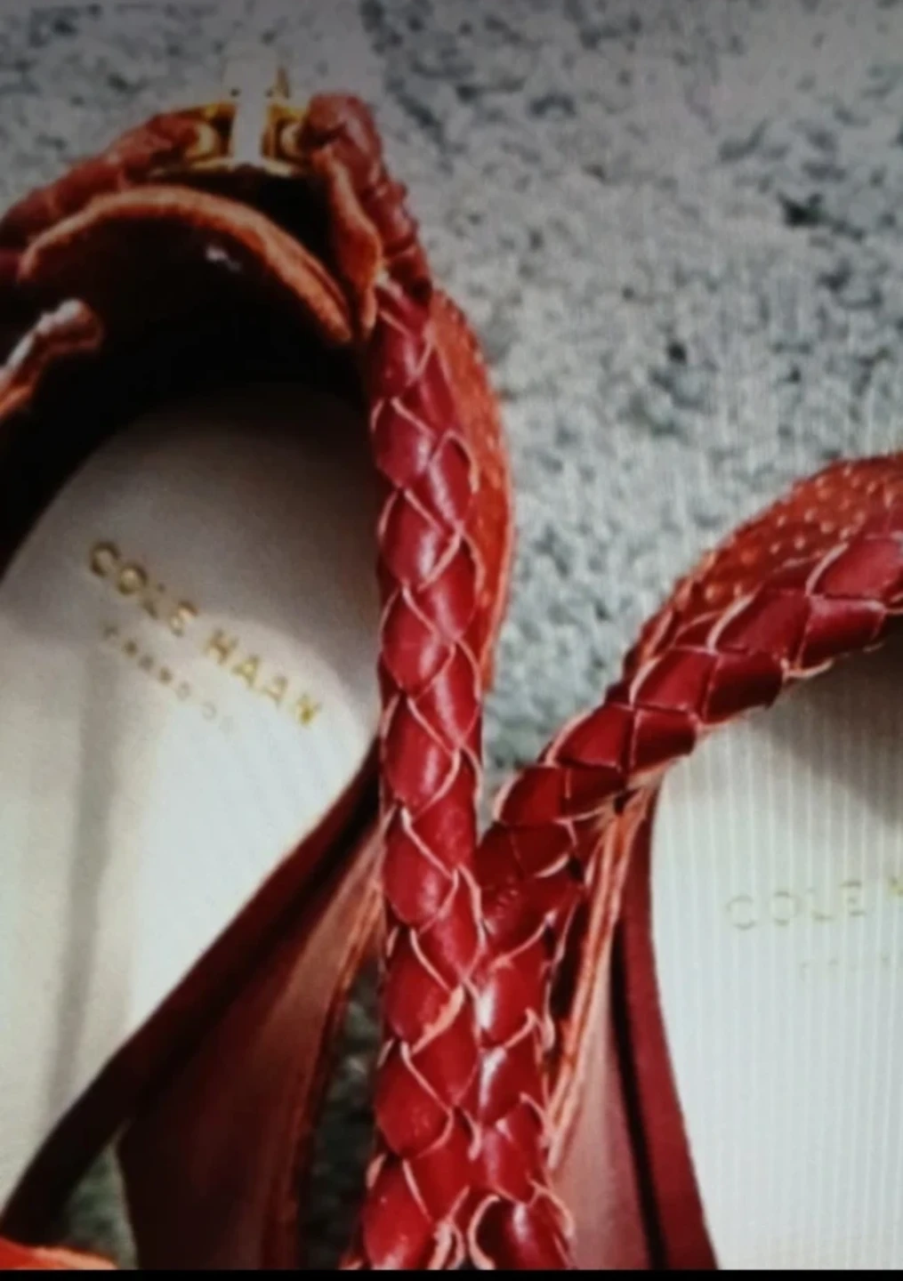 COLE HAAN LISE SNAKE SKIN PATTERN LEATHER SHOE🌱 - photo 3