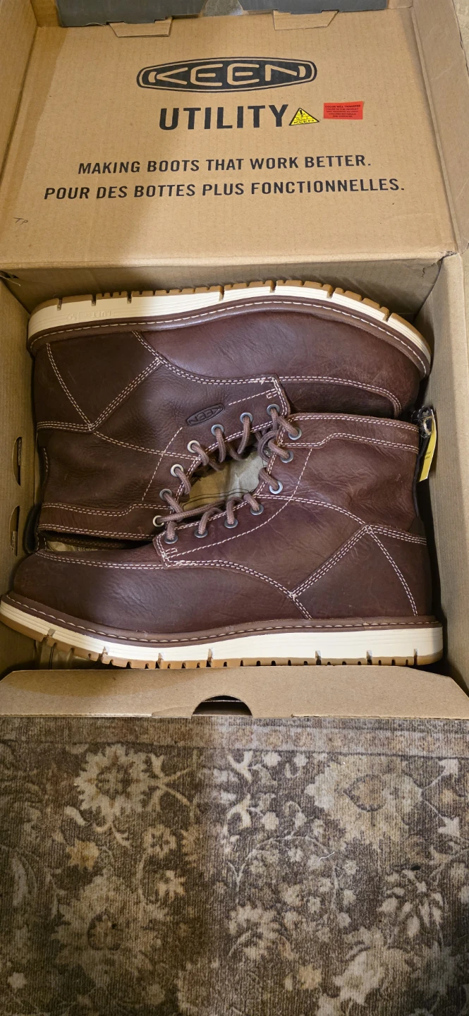 KEEN Utility San Jose 6" Waterproof Boots - Size 10EE Wide