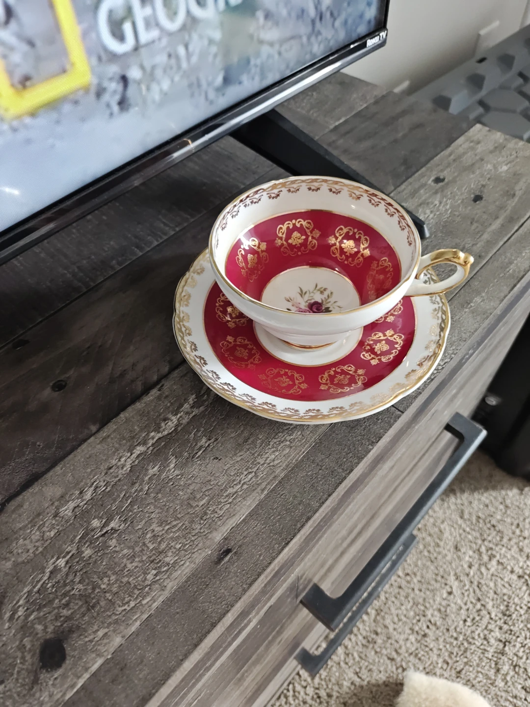 Sutherland Bone China Tea Cup and Saucer Set