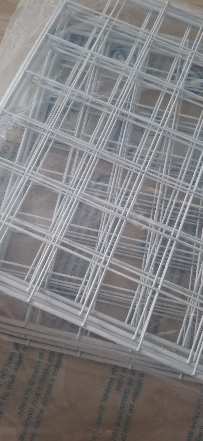 White Wire Cube Storage 8 Shelving Unit - photo 4