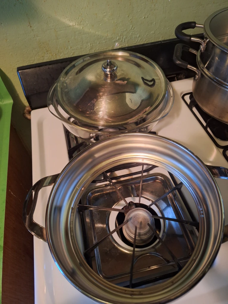 Stainless Steel Stock Pot with Lid - photo 3