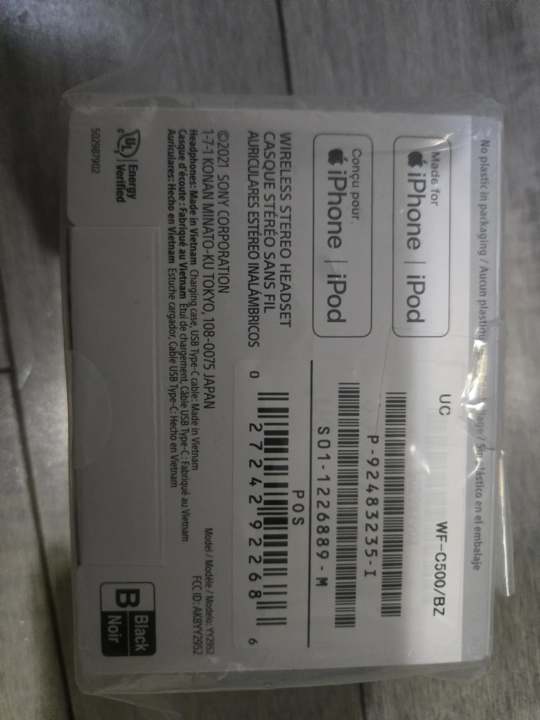 Sony WF-C500 Wireless Stereo Earbuds