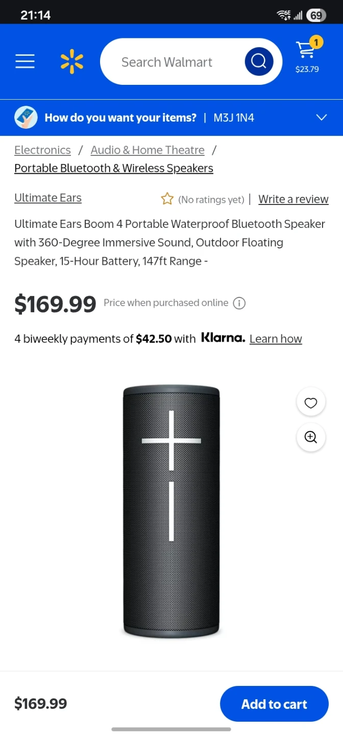Ultimate Ears Portable Waterproof Bluetooth Speaker - photo 2