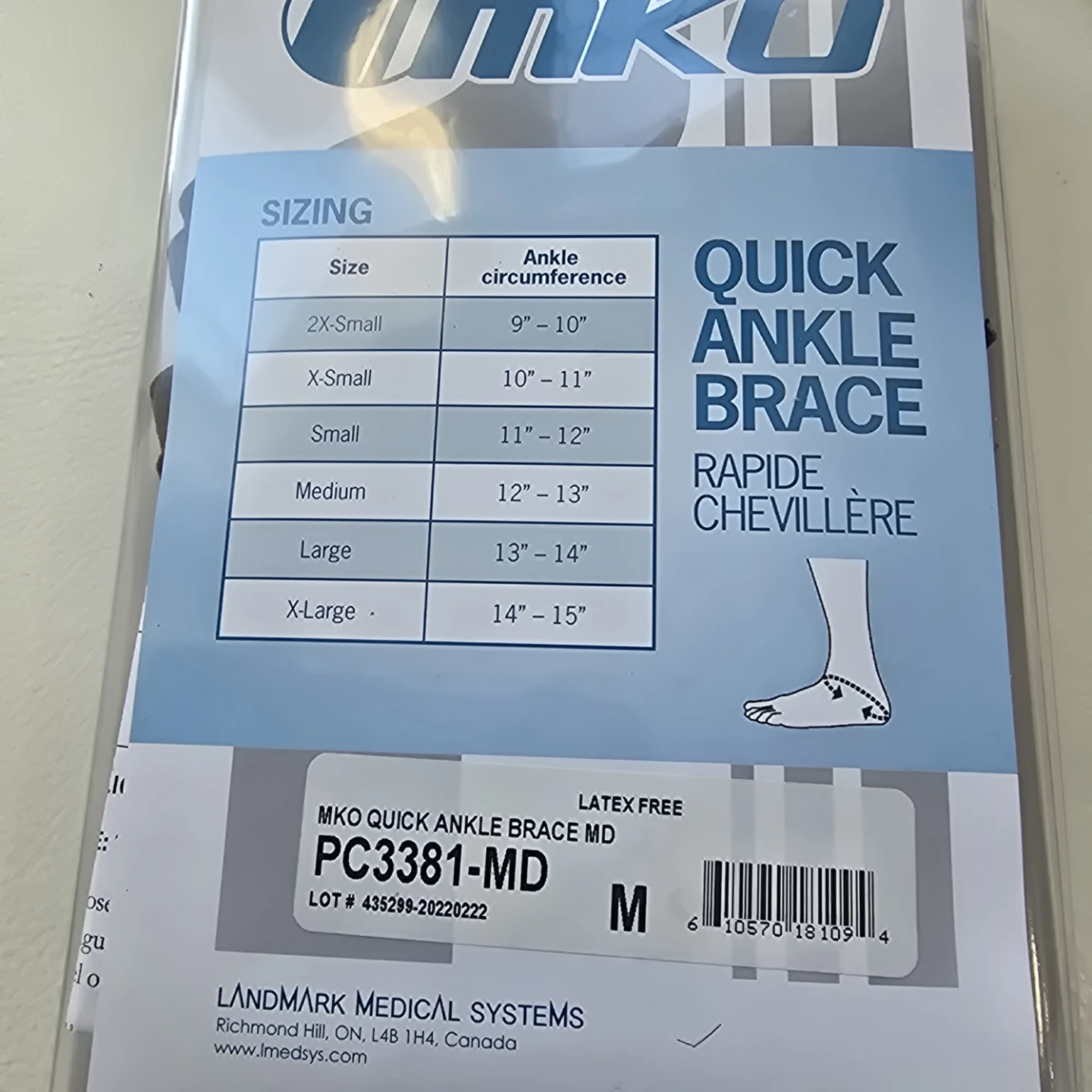 Mueller Quick Ankle Brace - photo 5