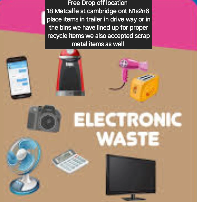 Electronic Waste Drop-off Location