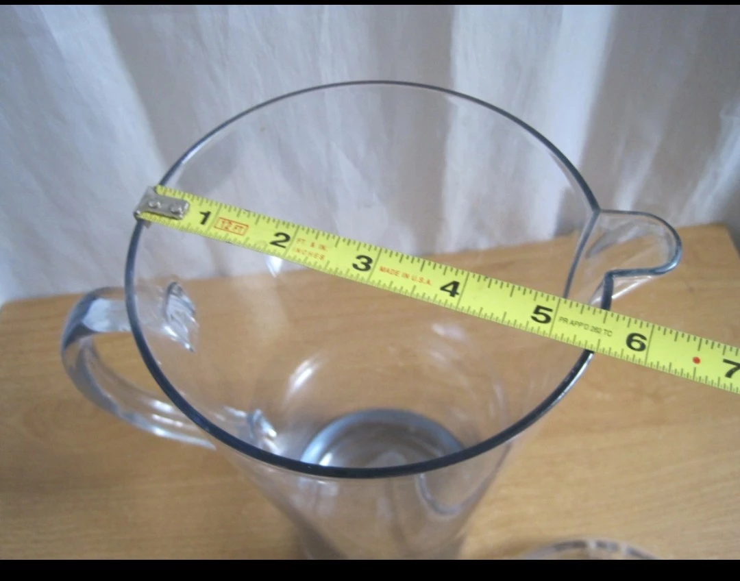 Clear KSP Acrylic Pitcher with Lid. Firm price. - photo 2