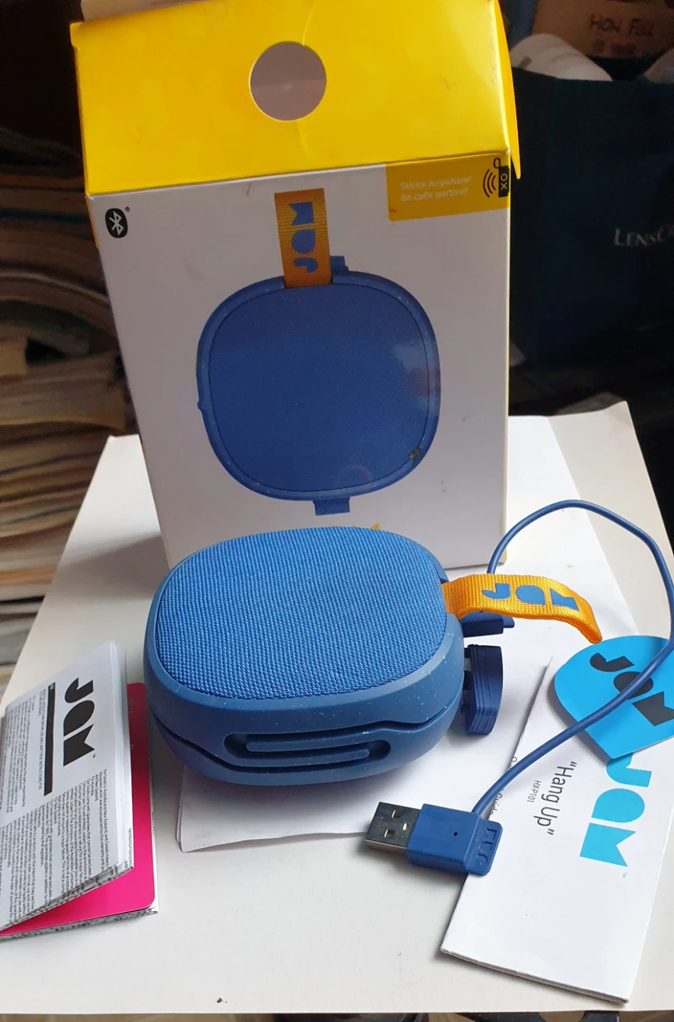 JAM Hang Up Bluetooth Speaker - Blue