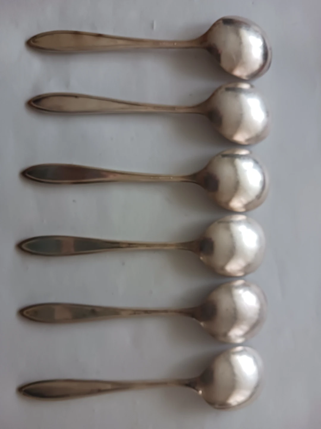 Set of 6 Silver Plated Spoons - photo 2
