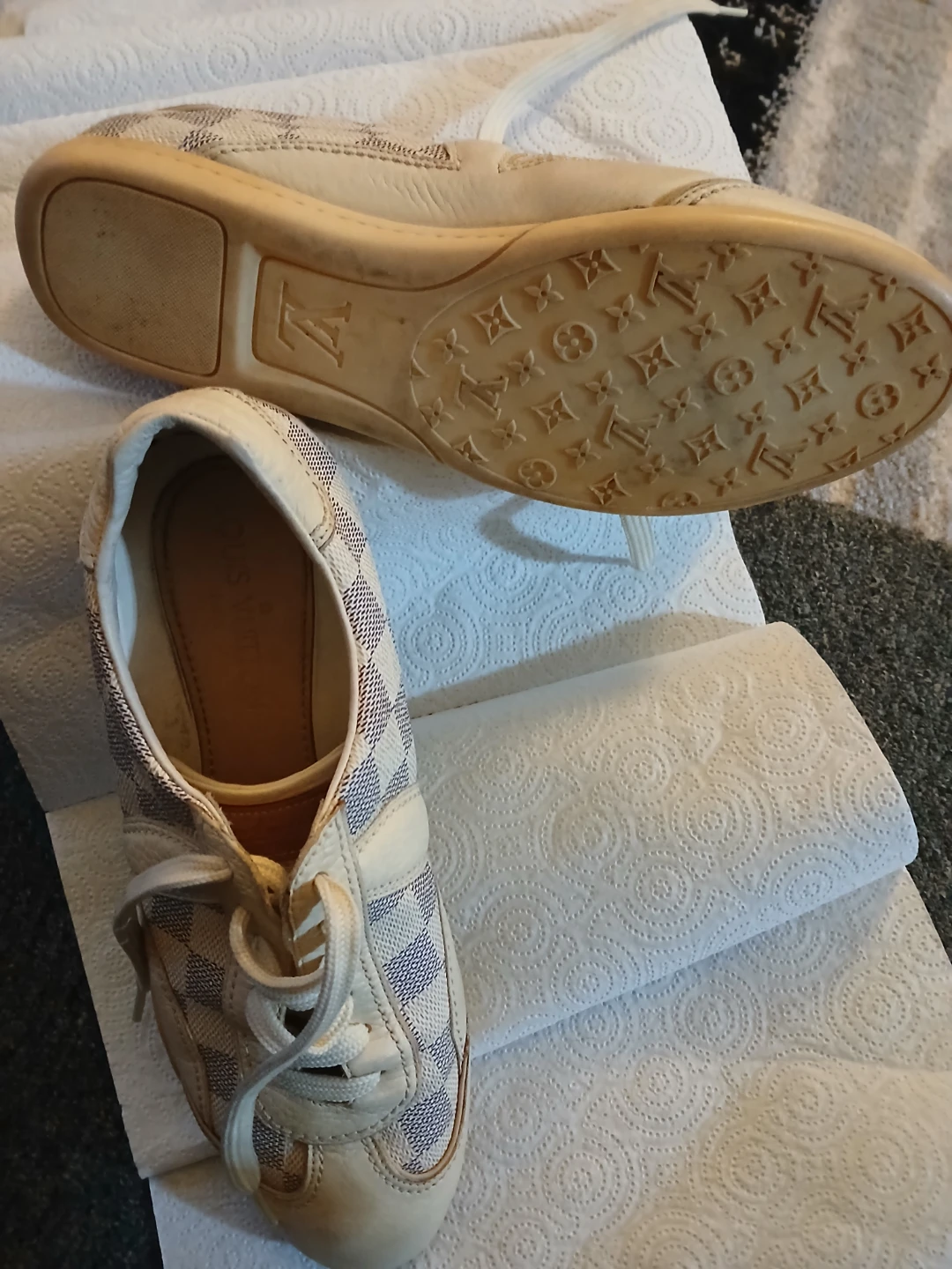 Louis Vuitton Damier Canvas Sneakers - photo 5