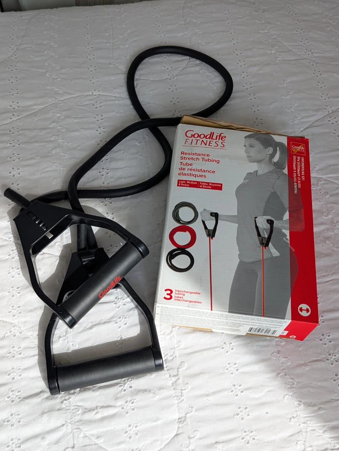 GoodLife FITNESS Resistance Stretch Tubing - Set of 3