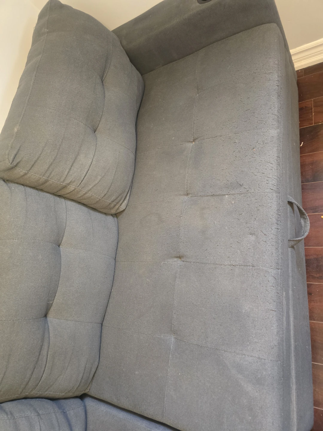 Grey Sectional Sofa with Storage - photo 4
