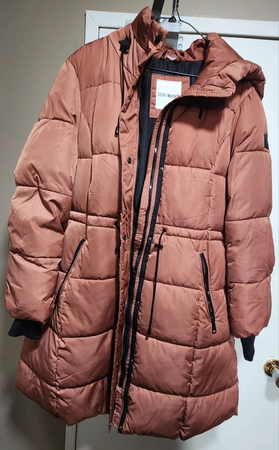 Steve Madden Puffer Coat - Rose Gold - photo 2