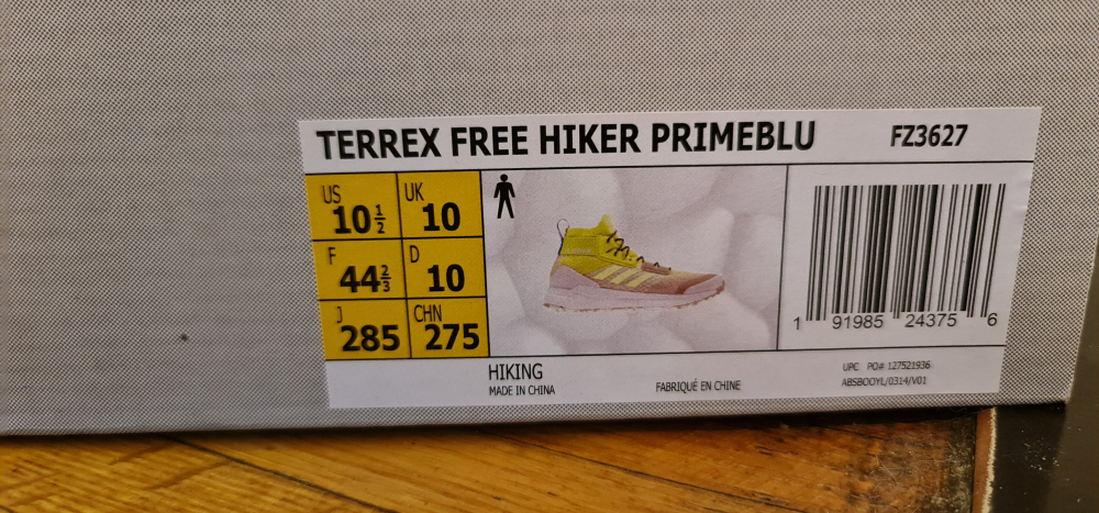 Adidas Terrex Free Hiker ultraboost  US 10.5 - photo 2