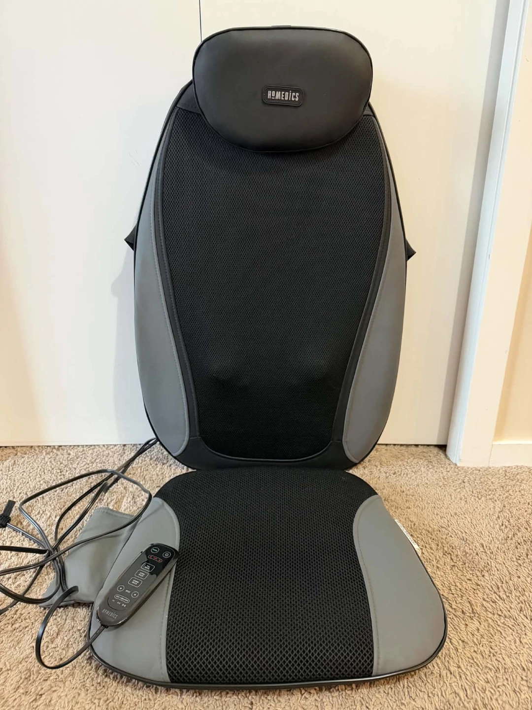 HoMedics Shiatsu Massage Seat Topper with Heat