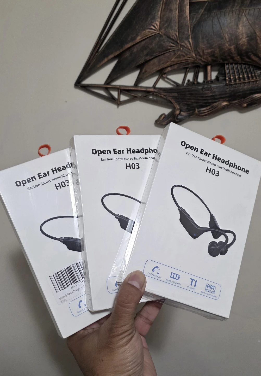 Open Ear Sports Bluetooth Headphone H03