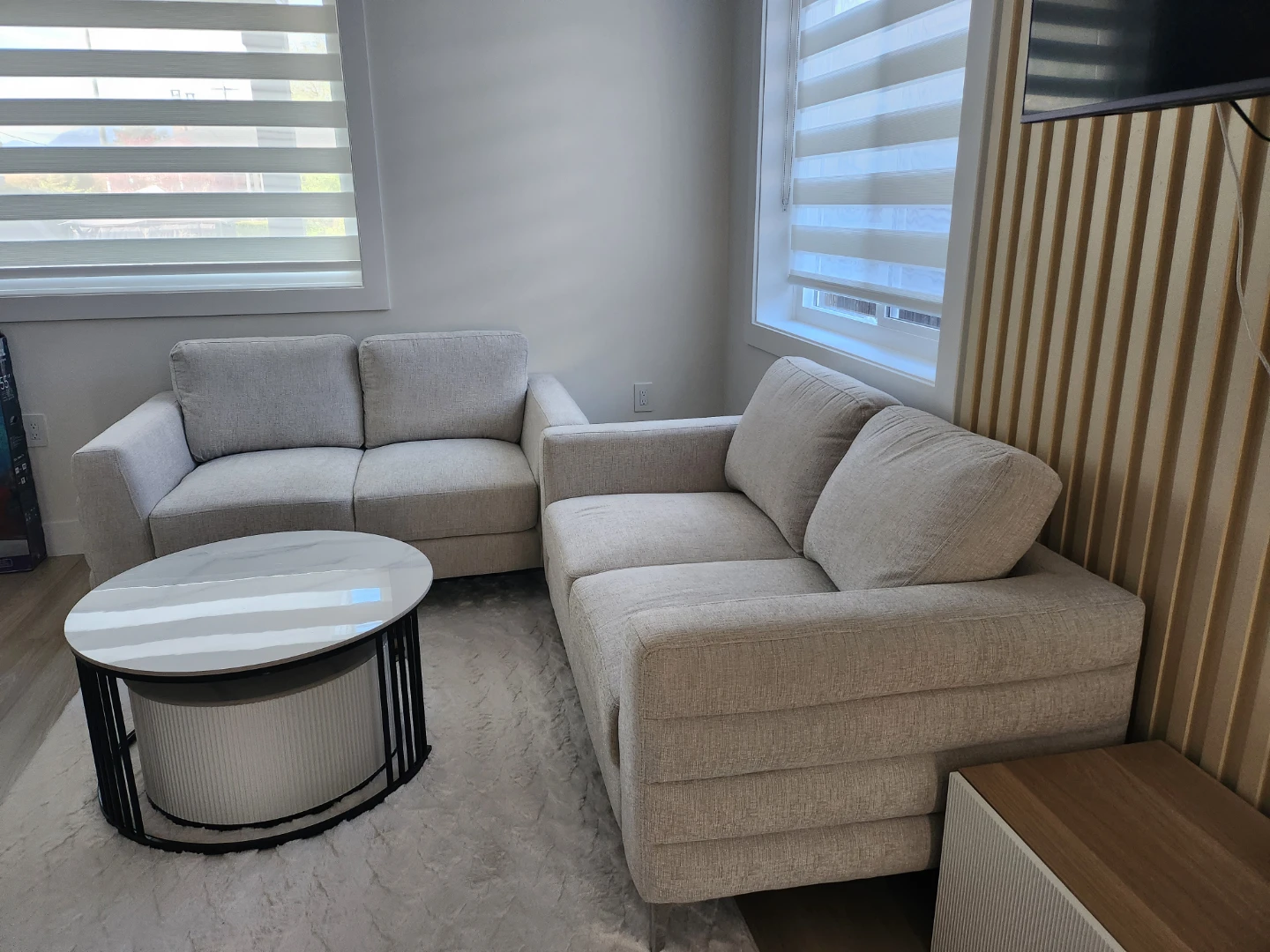 2 brand new Leons L2 Sofa Complete -  purchased March 28 2026 - photo 3