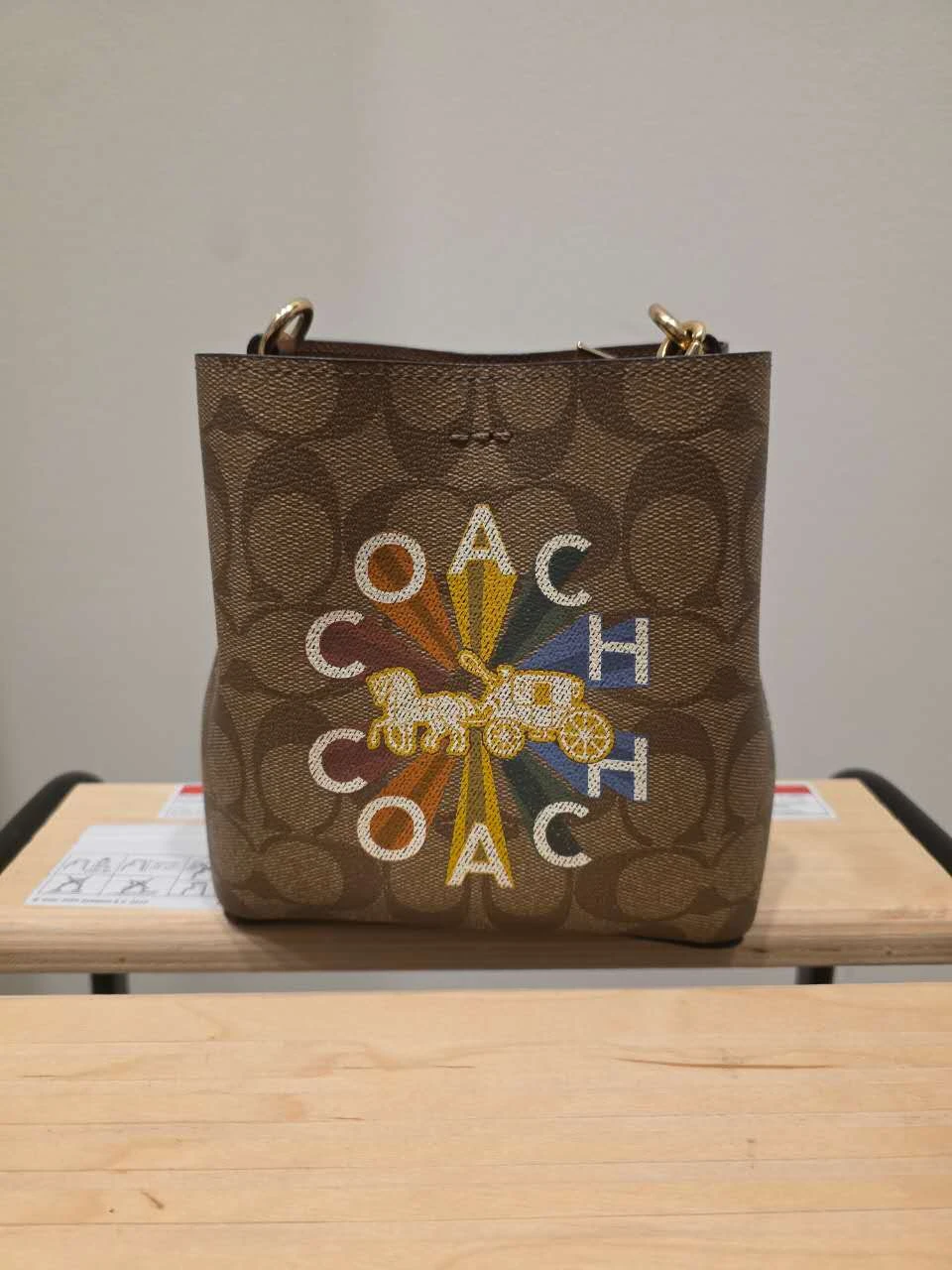 Coach Signature Bucket Bag