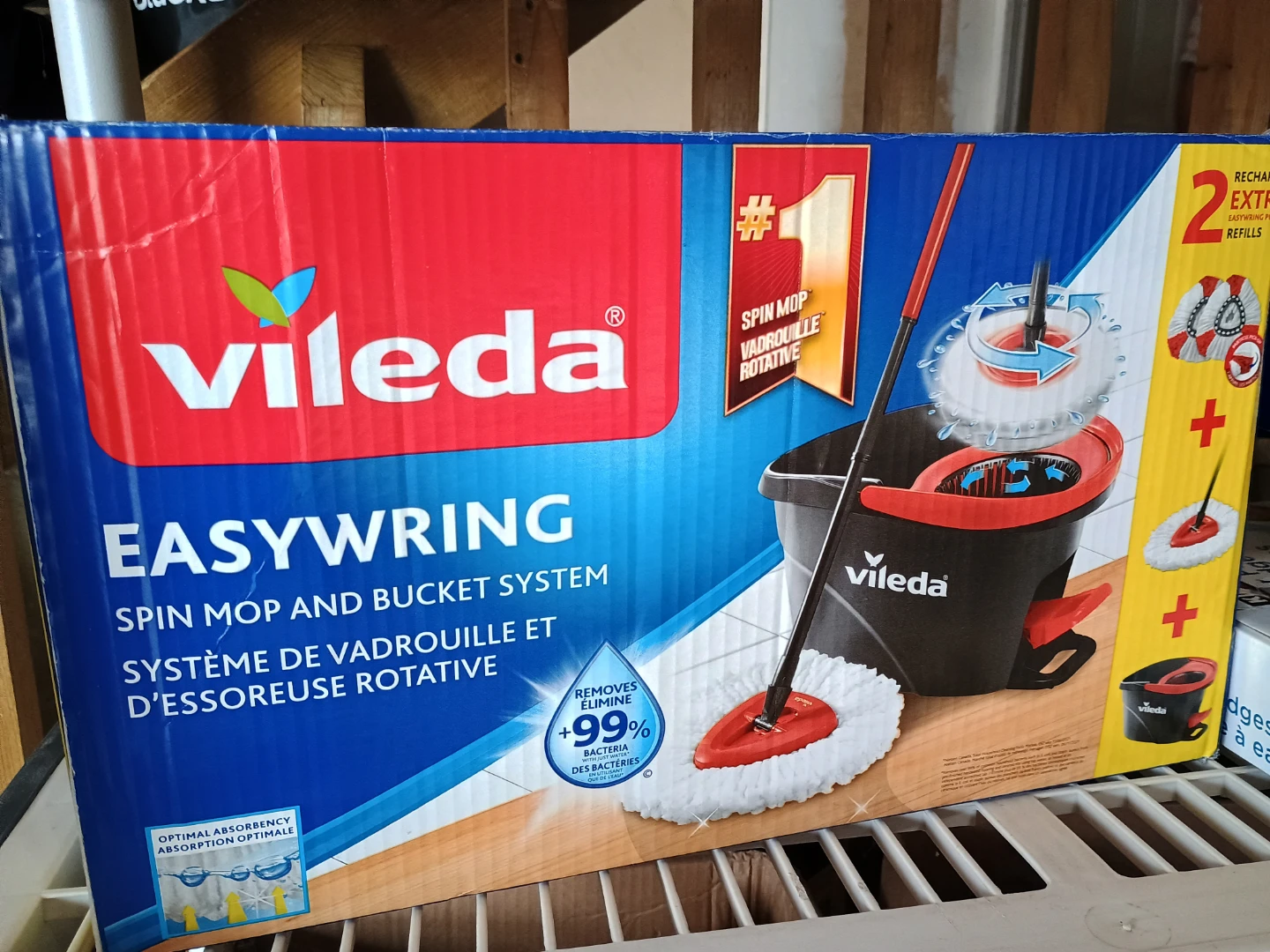 Vileda EasyWring Spin Mop and Bucket System
