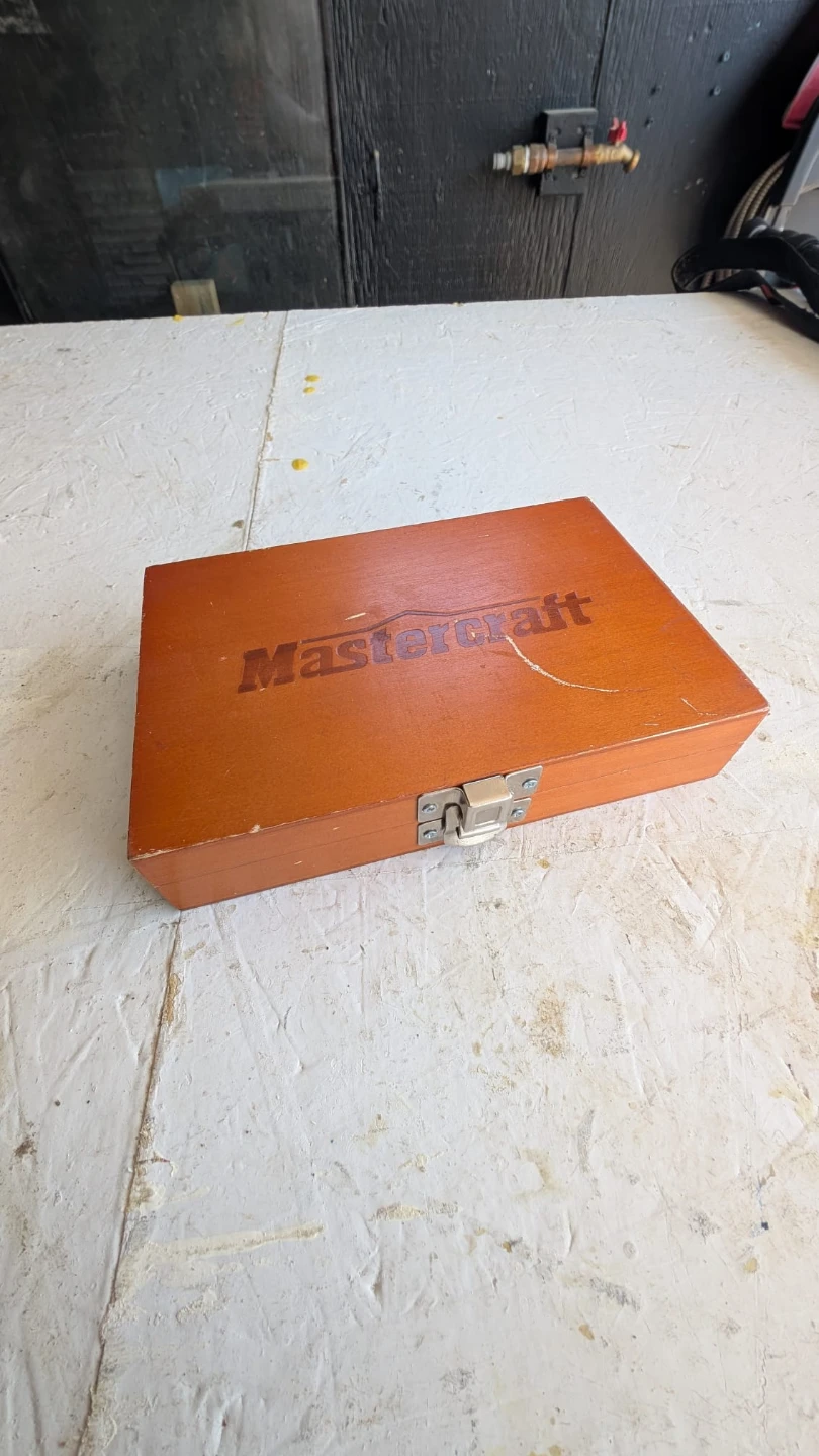 Set of Forstner Bits in Wooden Case - photo 5