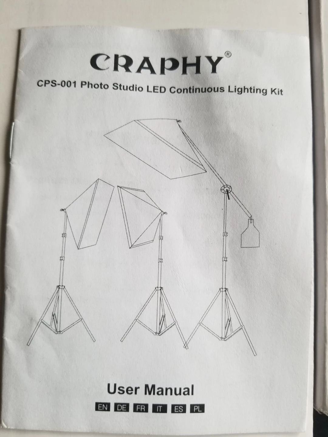 CRAPHY CPS-001 Photo Studio LED Continuous Lighting Kit - photo 3