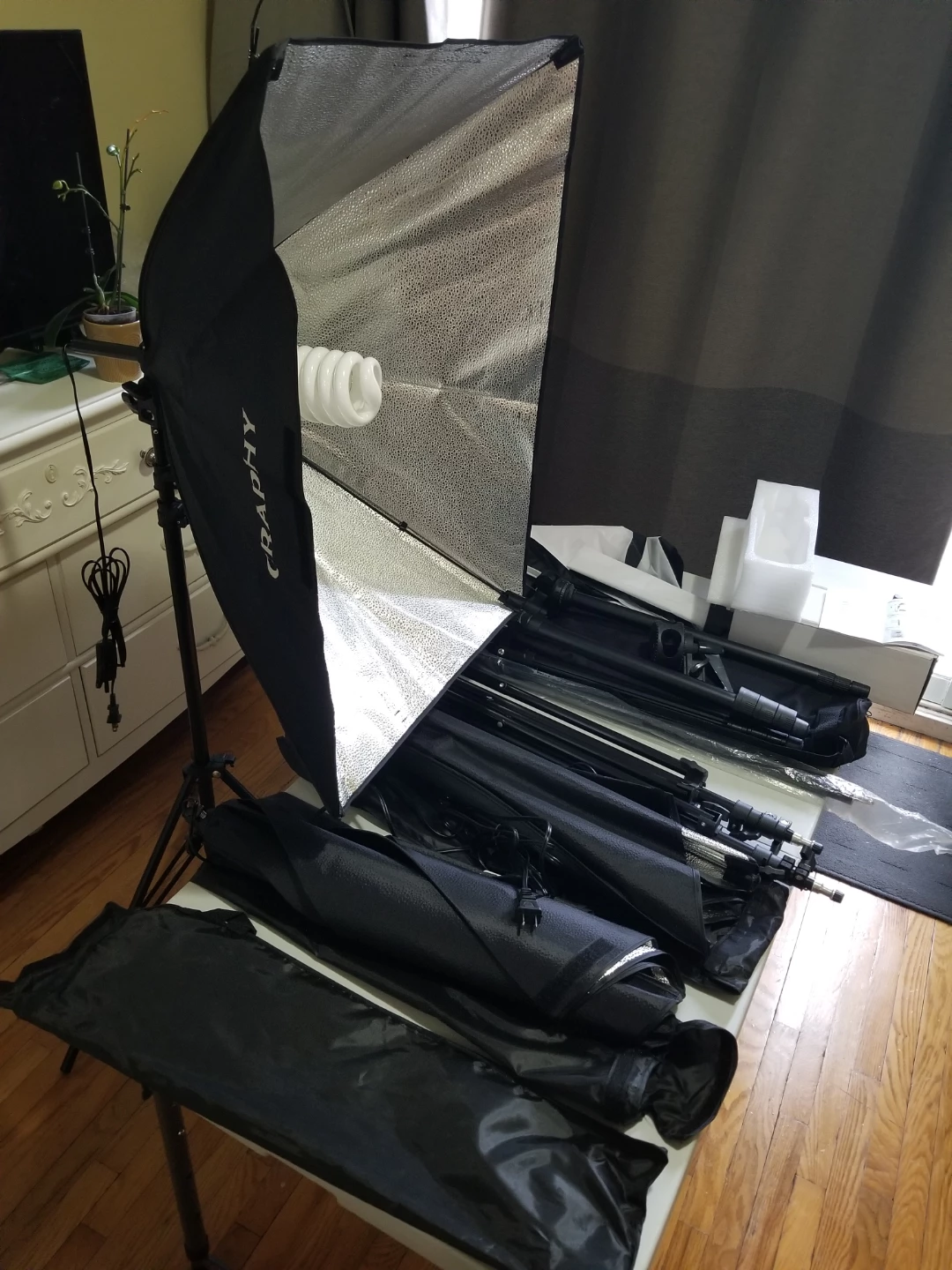 CRAPHY CPS-001 Photo Studio LED Continuous Lighting Kit - photo 4