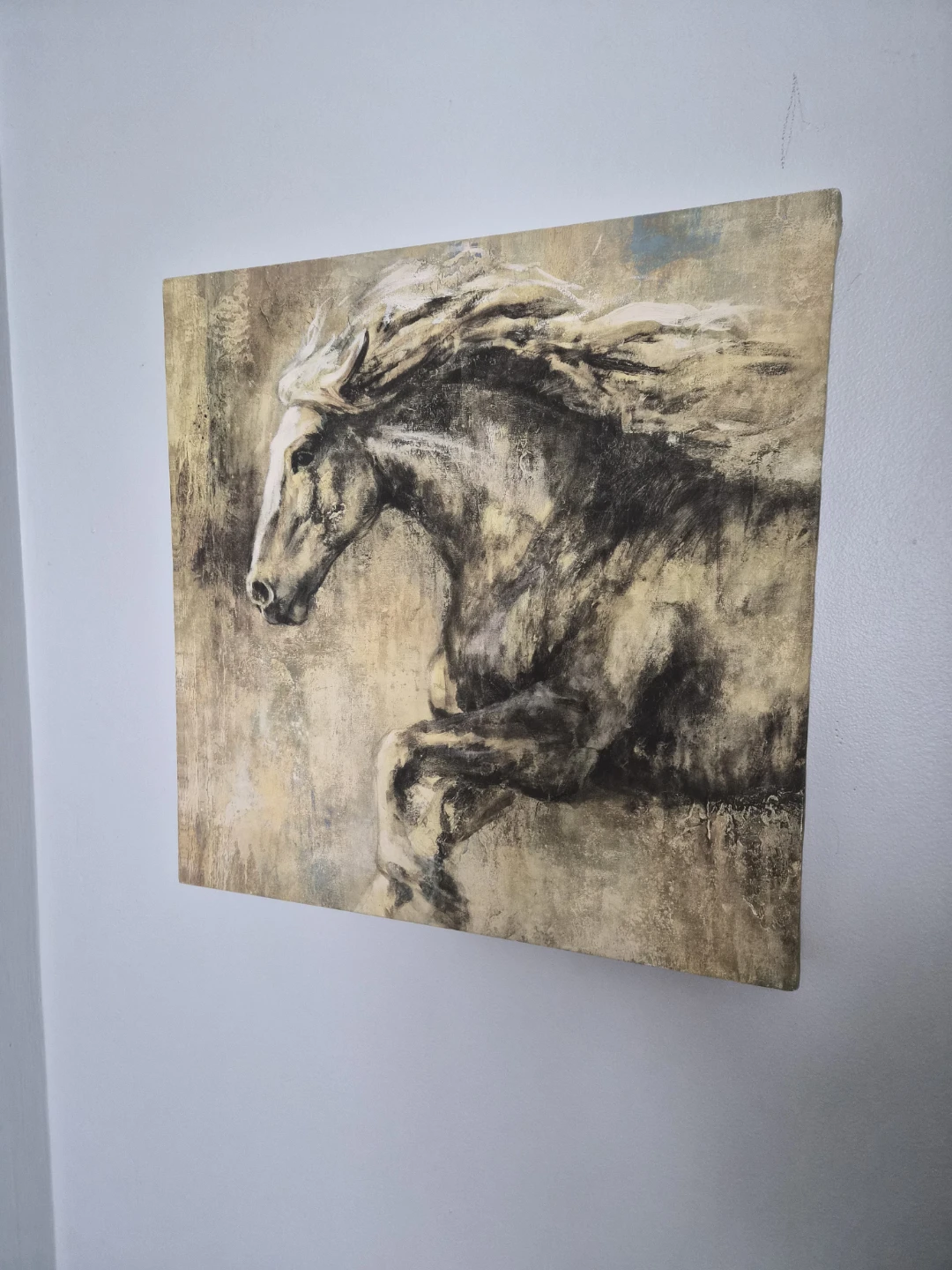 Abstract Horse Canvas Wall Art - Set of 2 - photo 2