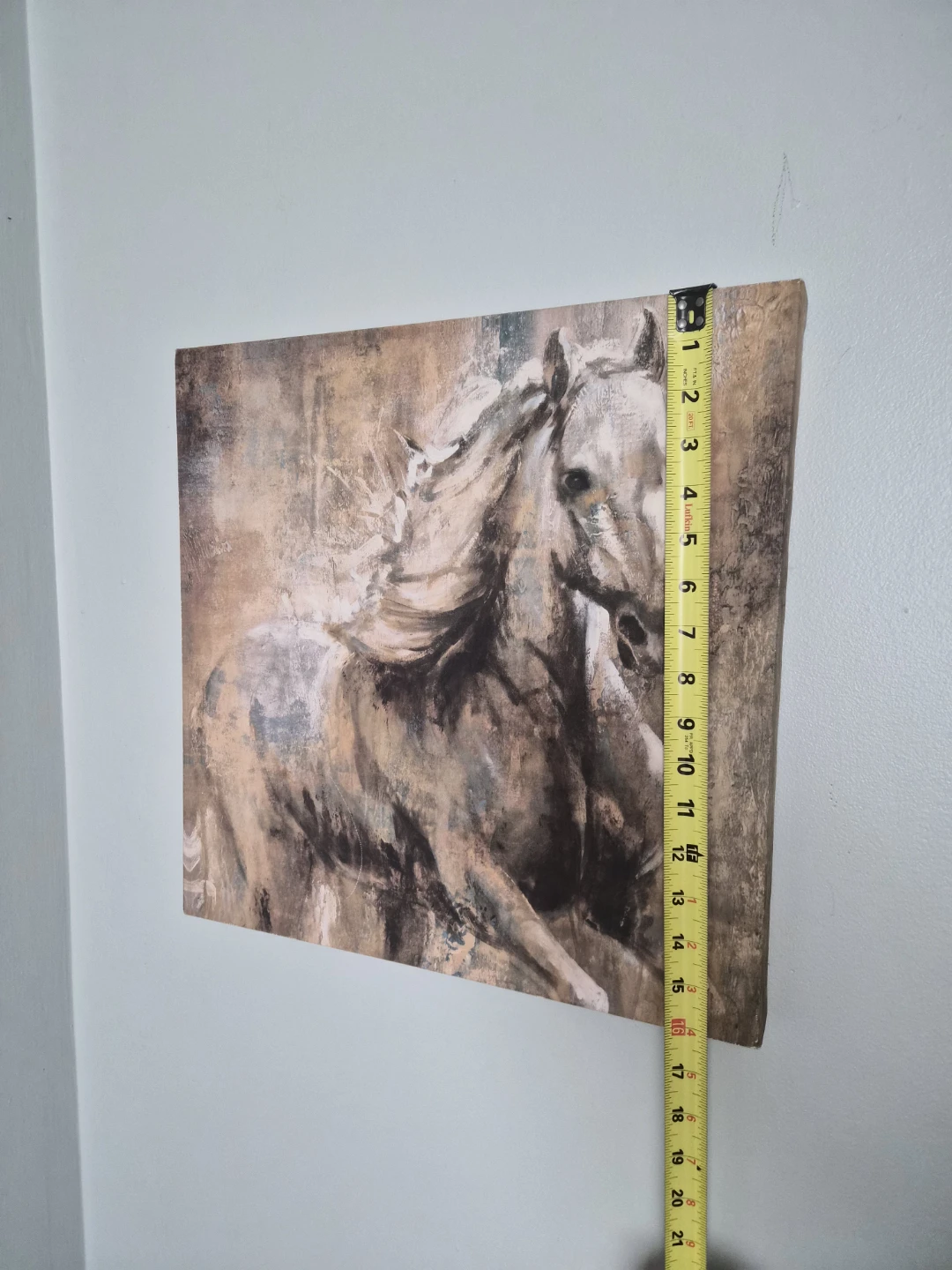Abstract Horse Canvas Wall Art - Set of 2 - photo 3