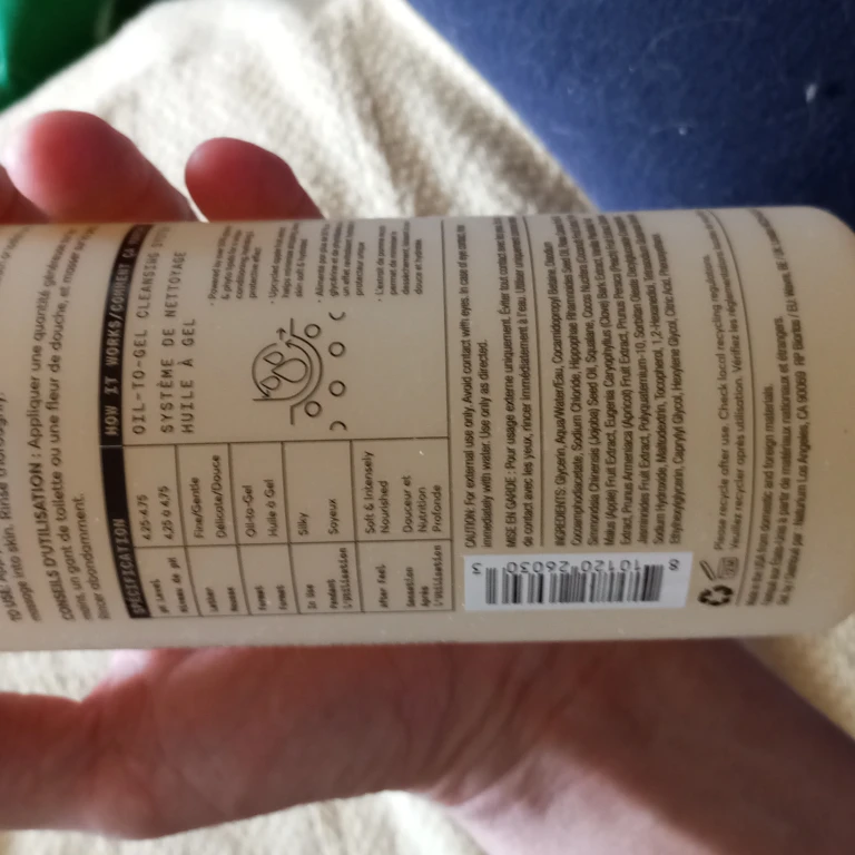 NATURIUM The Glow Getter Multi-Oil Body Wash 16.9 oz🌱 - photo 5