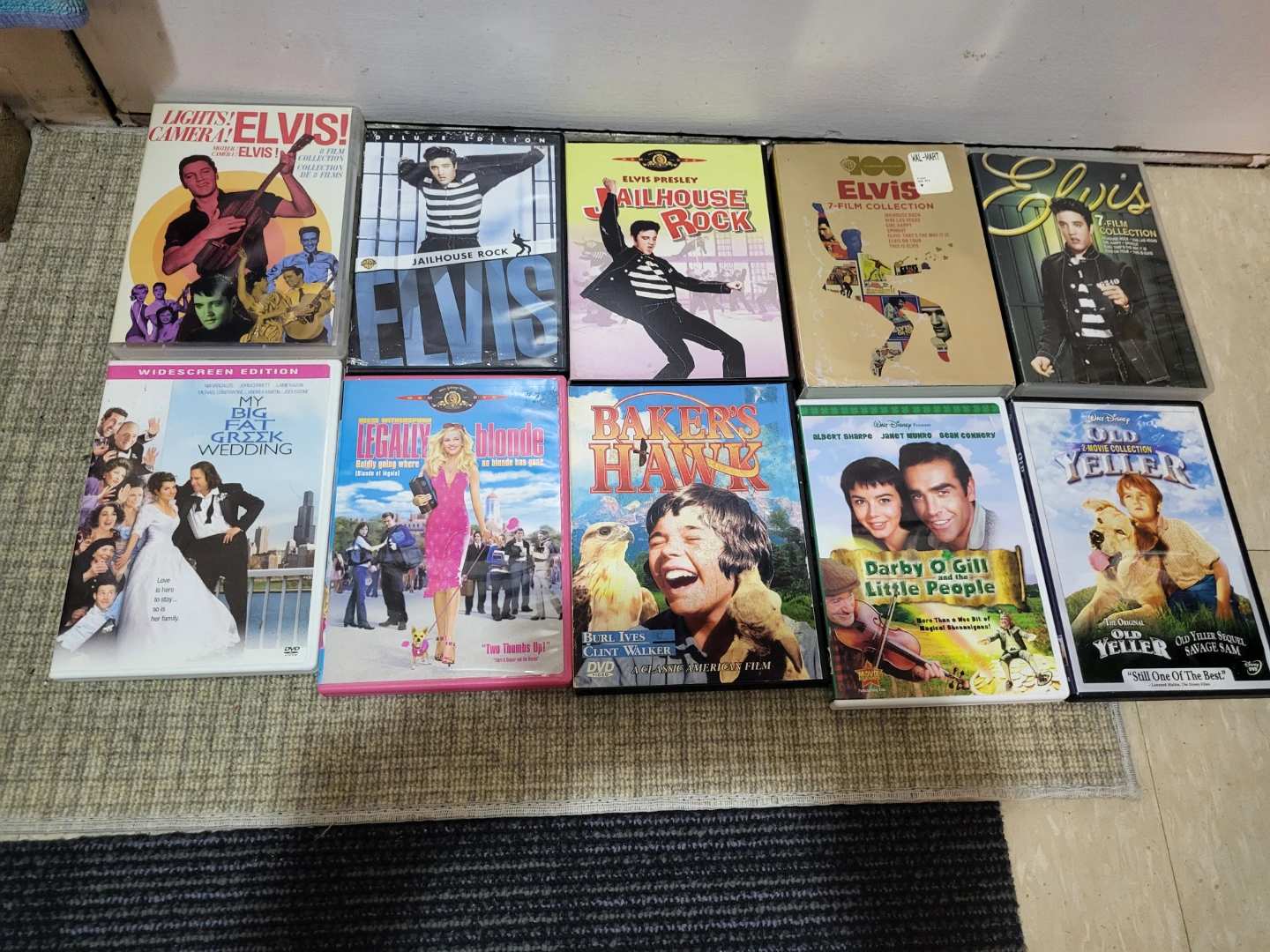 Large DVD Collection – Movies, Music & Sports (30+ Titles)