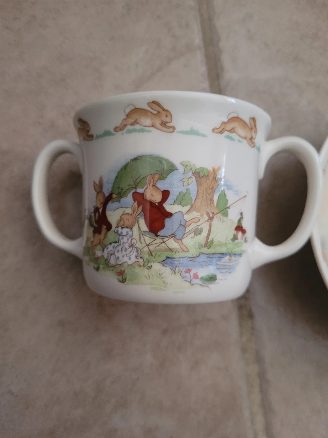 Bunnykins Royal Doulton Cup and Bowl Set - photo 2