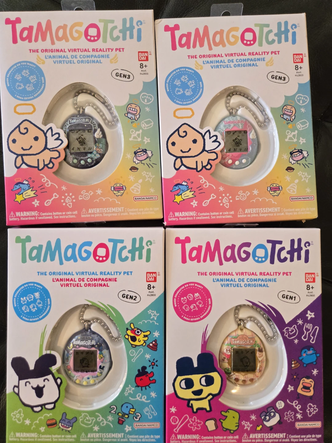 Tamagotchi Gen 1, 2, 3  $27 Each