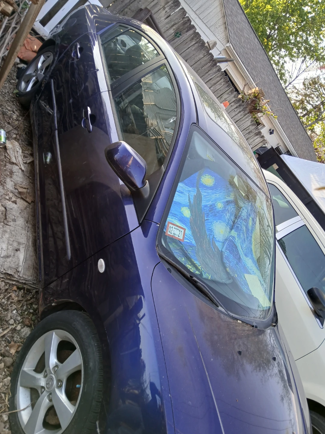 Mazda 3 Sunshade - Starry Night Design - photo 4