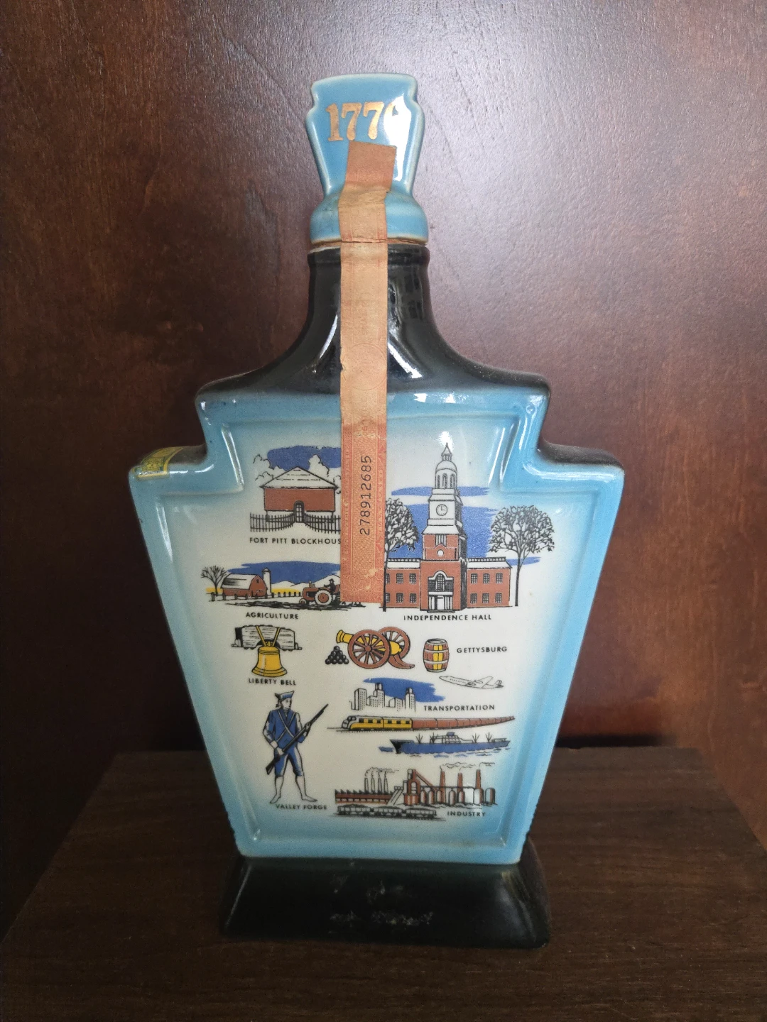 Historic Pennsylvania Bourbon Whiskey Decanter - photo 2