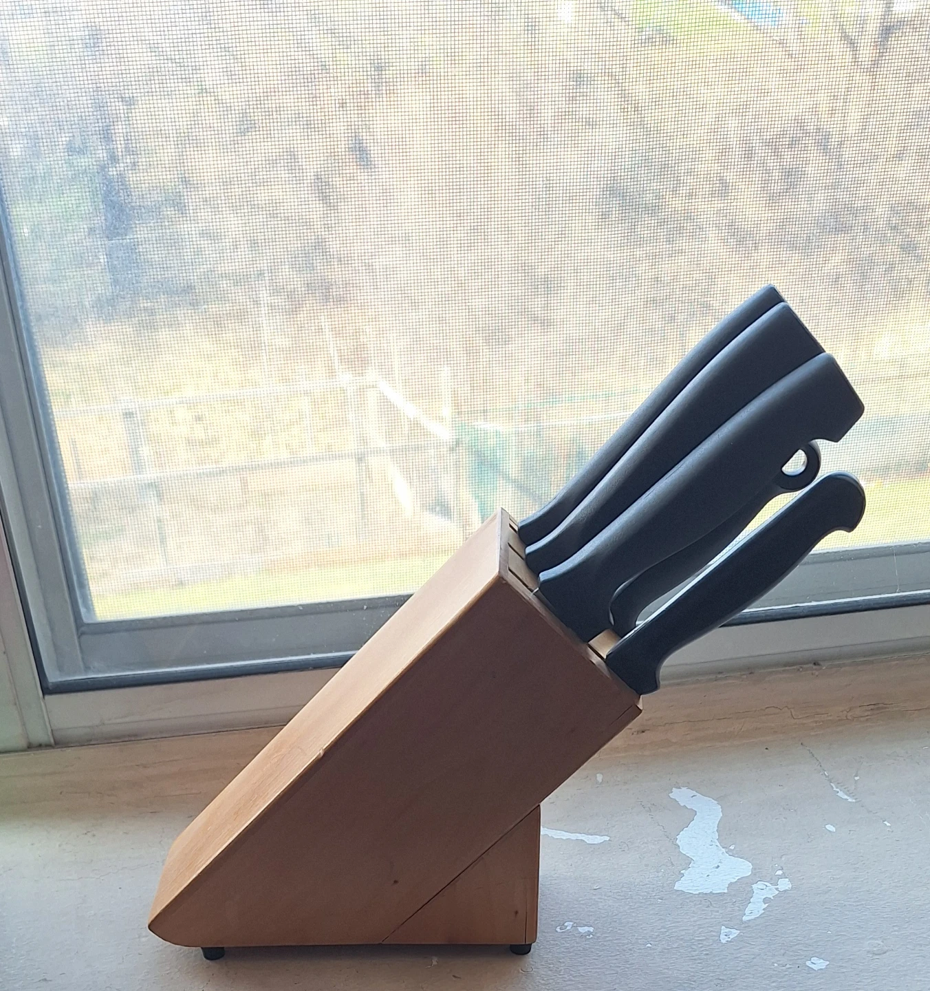 IKEA Kitchen Knife Set with Block