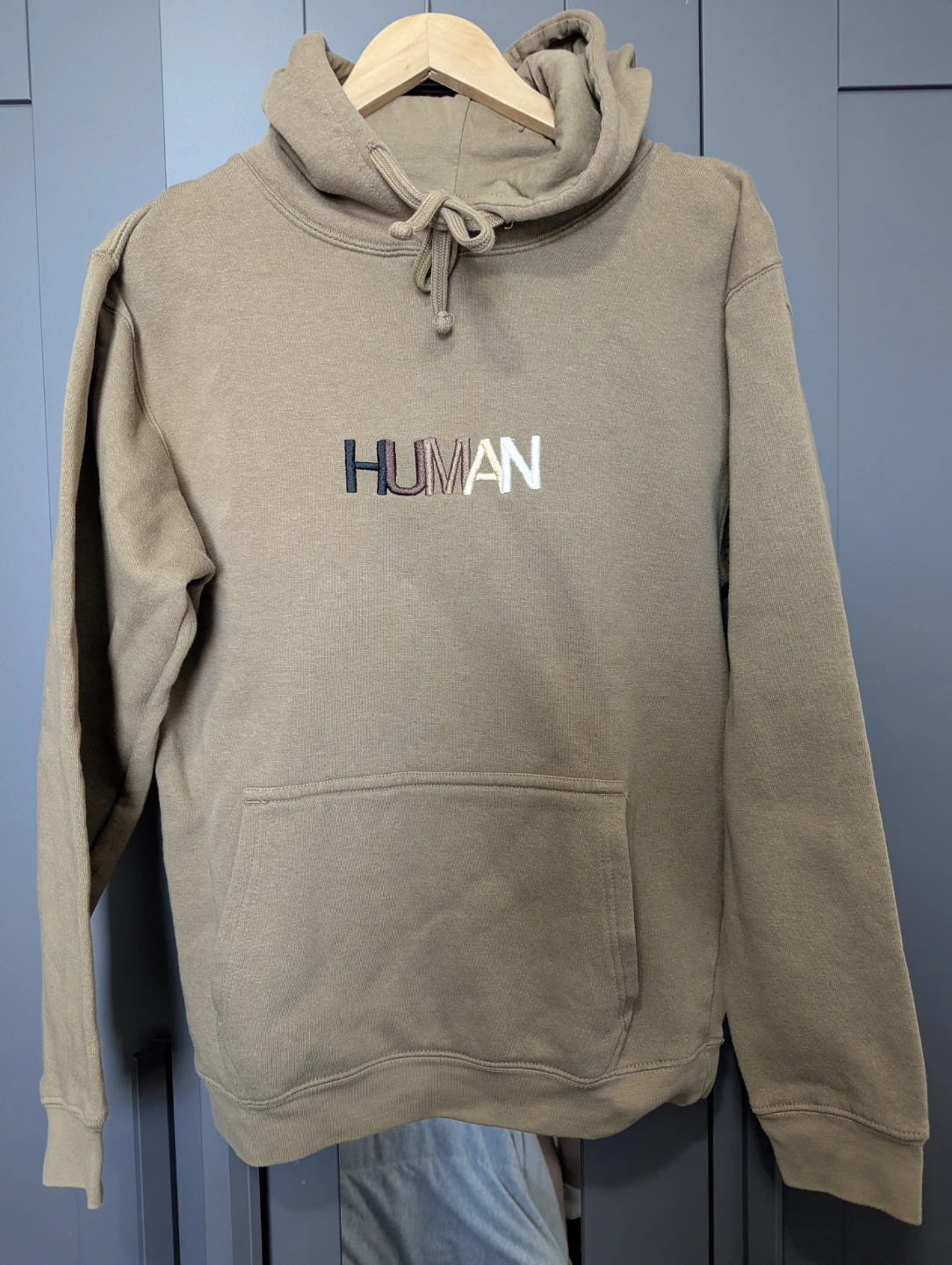 Wear The Peace "Human" Embroidered Hoodie
