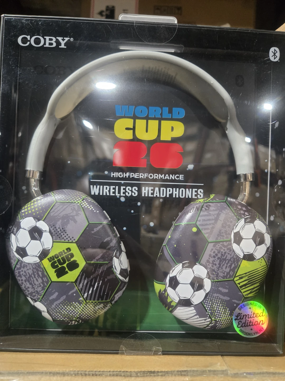 Coby World Cup 2026 Wireless Headphones - photo 2