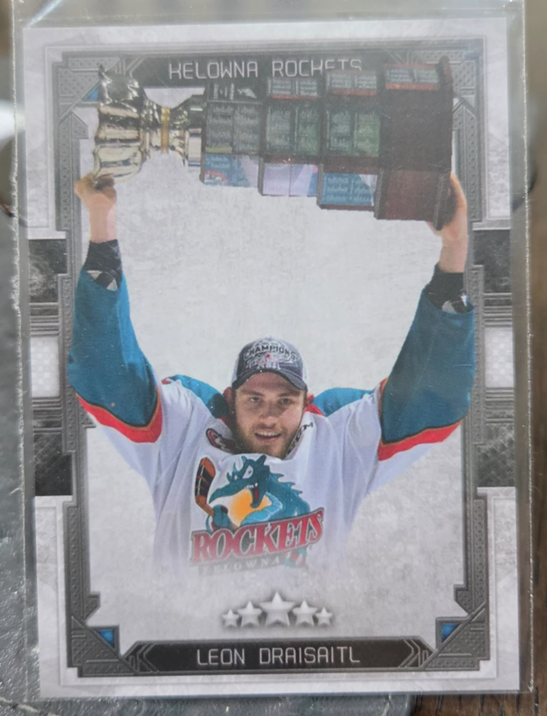 Top Prospects Kelowna Rockets Leon Draisaitl Hockey Card