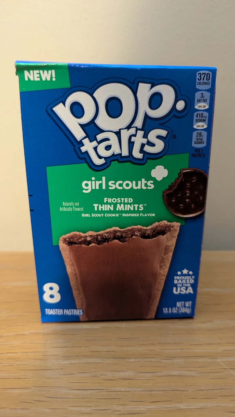 Pop-Tarts Frosted Thin Mints Girl Scout