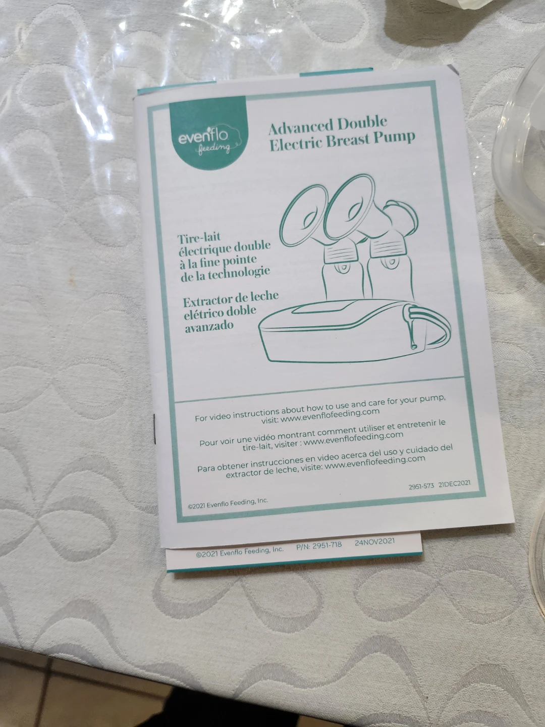 Evenflo Advanced Double Electric Breast Pump - photo 2