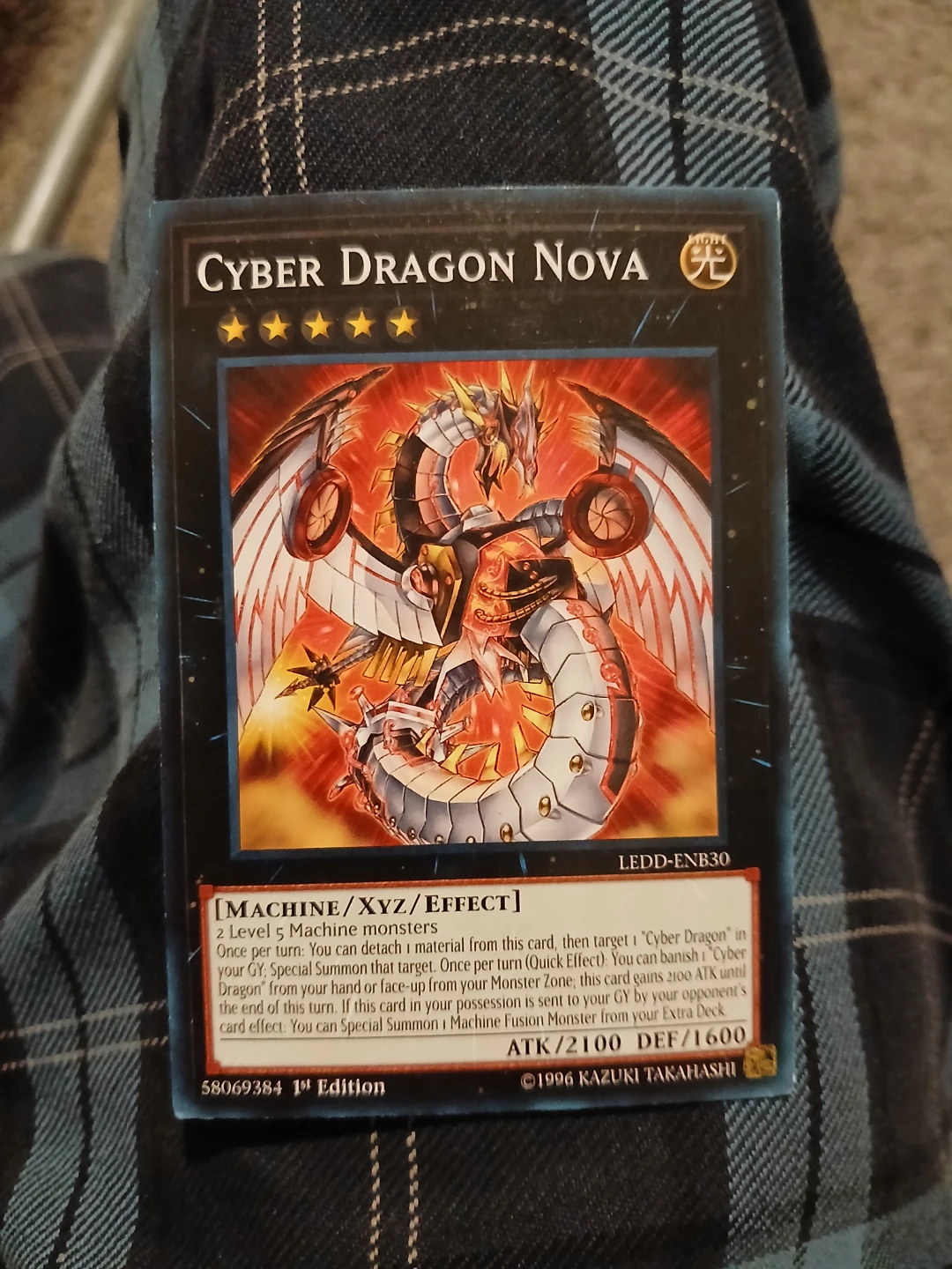 Yu-Gi-Oh! Cyber Dragon Nova LEDD-ENB30 Trading Card