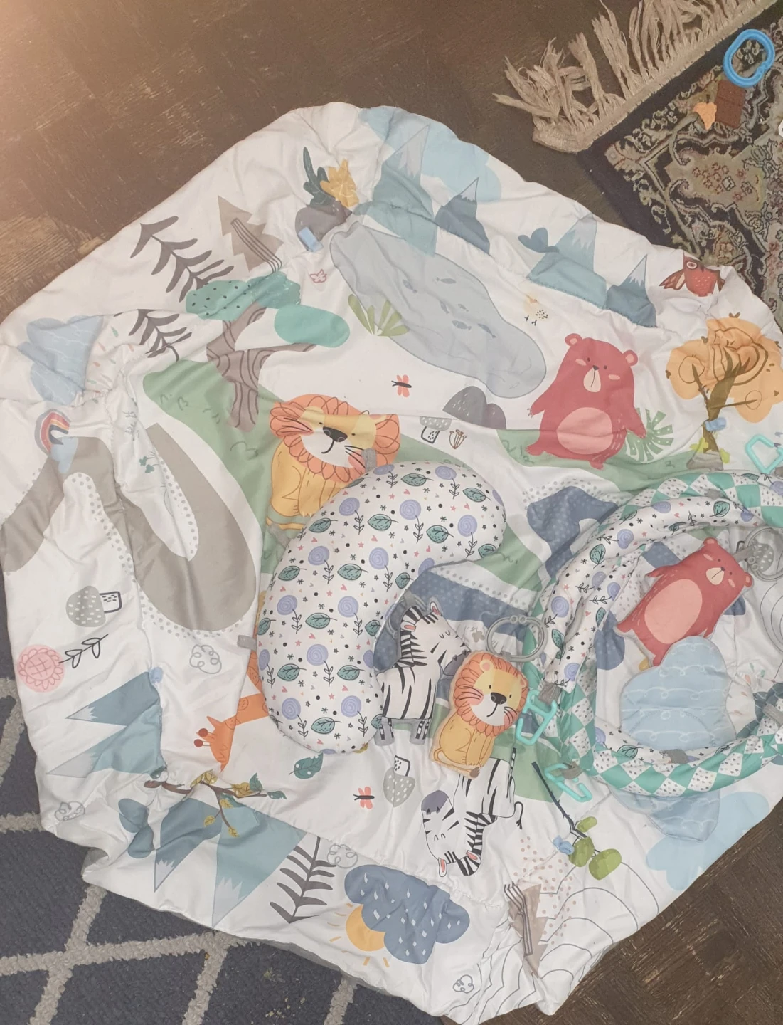 Funny Baby Playmat Forest Ocean Ball Pool🌱 - photo 2